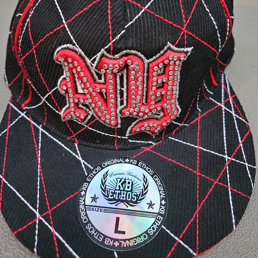 New York Rhinestone hat